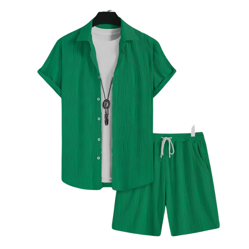 Milan-Classic Polo & Shorts Set