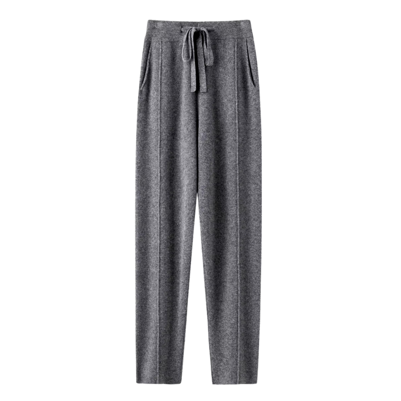 Foggia-Wool Knitted Pants