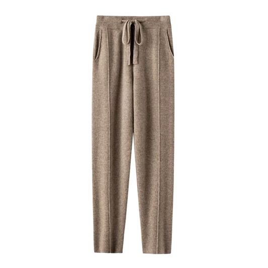 Foggia-Wool Knitted Pants