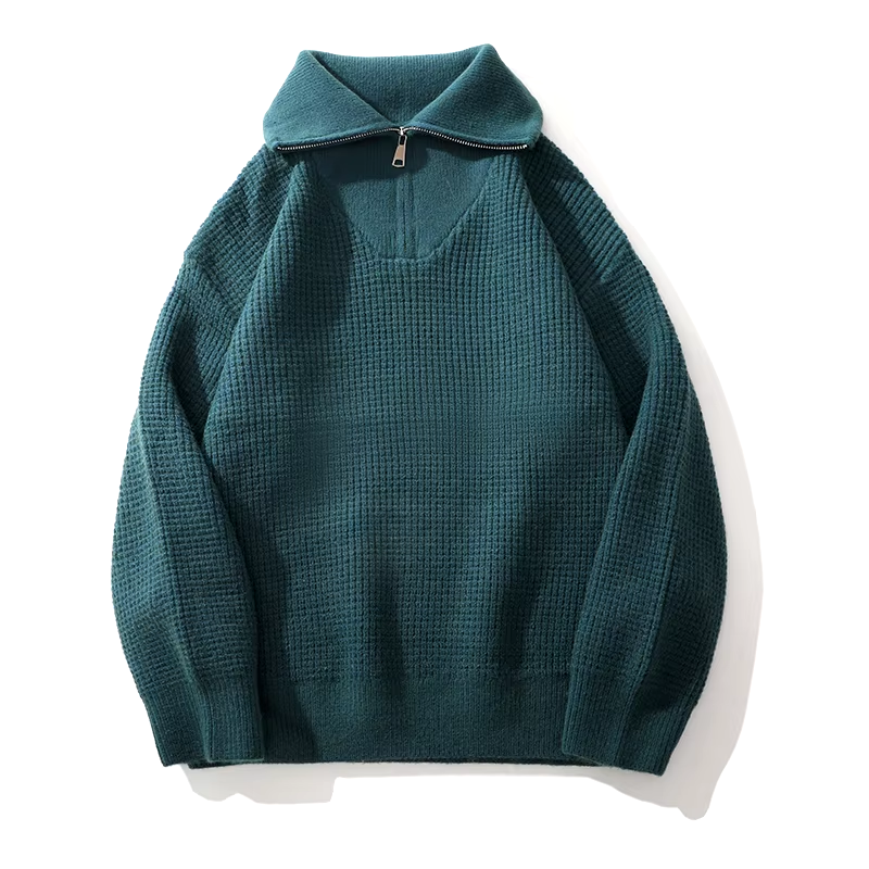 Jakarta-Thickened Knitted Sweater