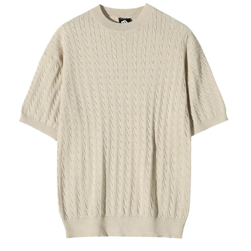 Napoli-Knitted Twist Pullover