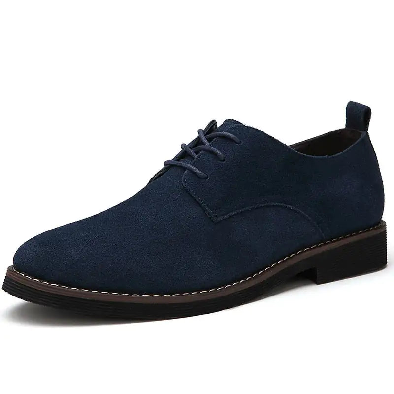 Roxida-Suede Oxford Leather Shoes