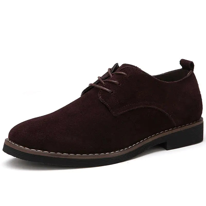 Roxida-Suede Oxford Leather Shoes