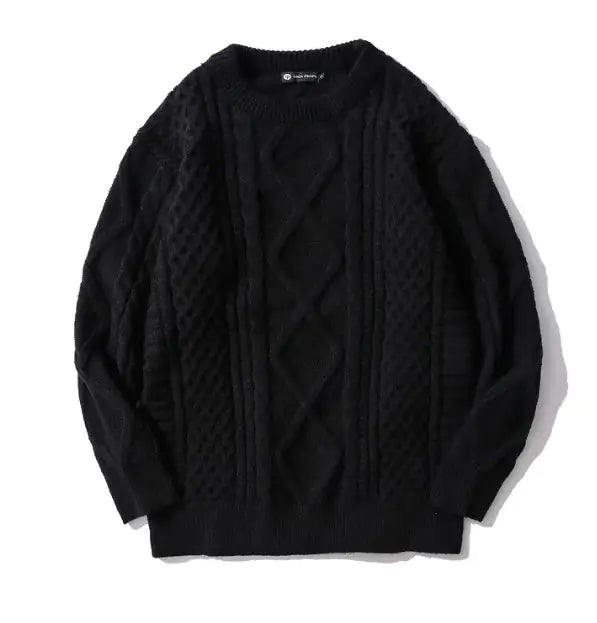 Oslo-Twist Round Neck Sweater