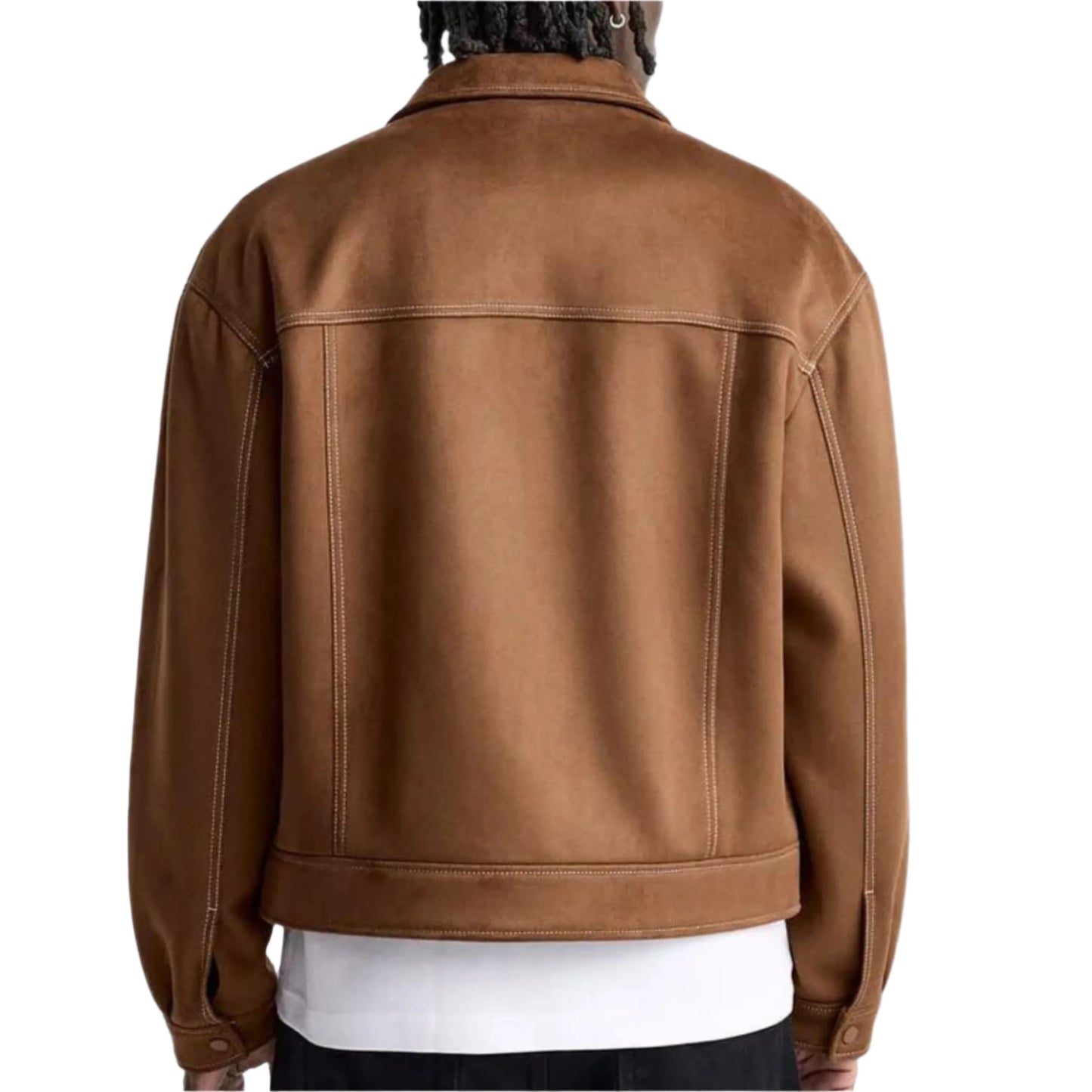 Turndown Leather Jacket