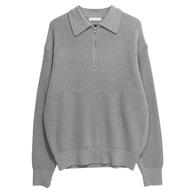 Cyan-Winter Pullover Sweater