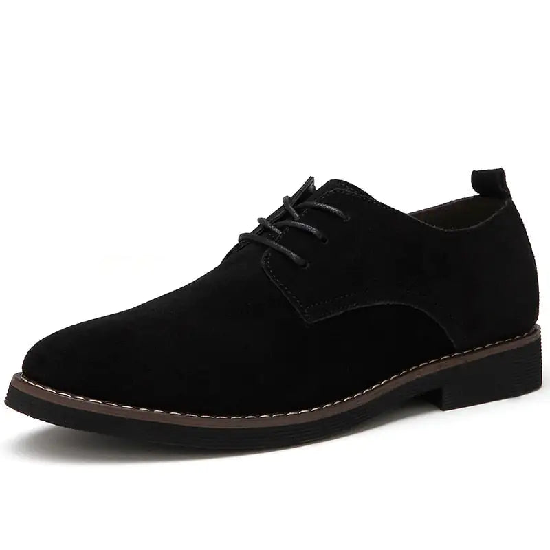 Roxida-Suede Oxford Leather Shoes